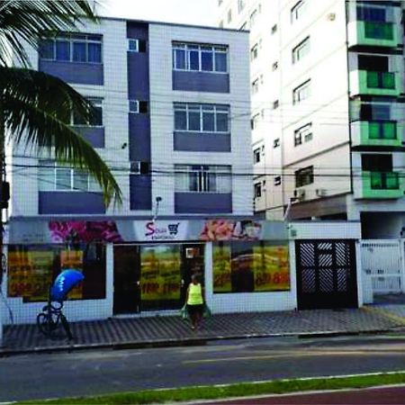 KIT MOBILIADO DE FRENTE PARA O MAR - Sem garagem Praia Grande  Exterior foto